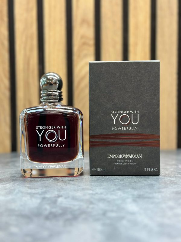 امپوریو آرمانی استرانگر ویت یو پاورفولی Emporio Armani Stronger With You Powerfully Giorgio Armani for men